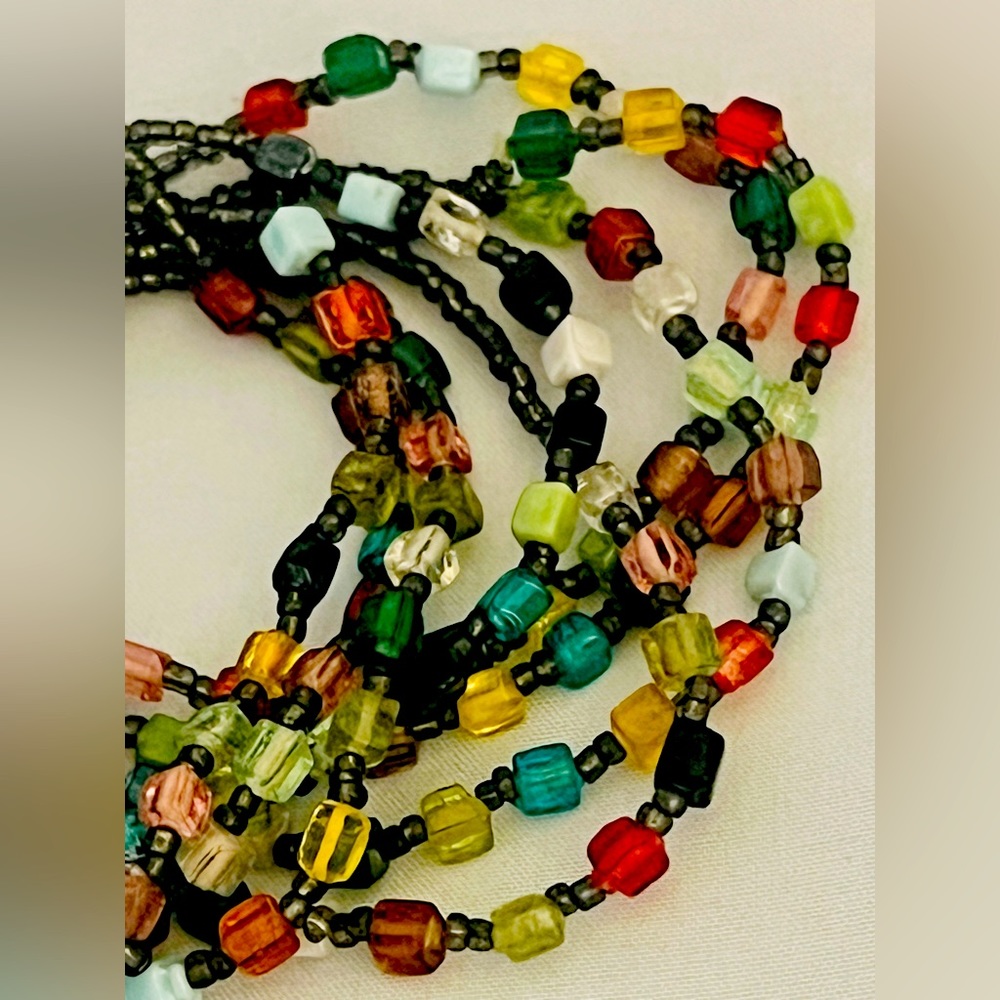 MultiColor MultiStrand Stretch Bracelet